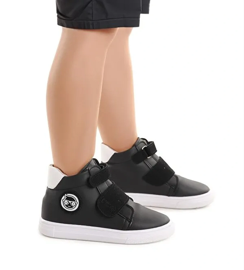 Coyote Cırtlı Erkek Bebek Günlük Bot Ayakkabı