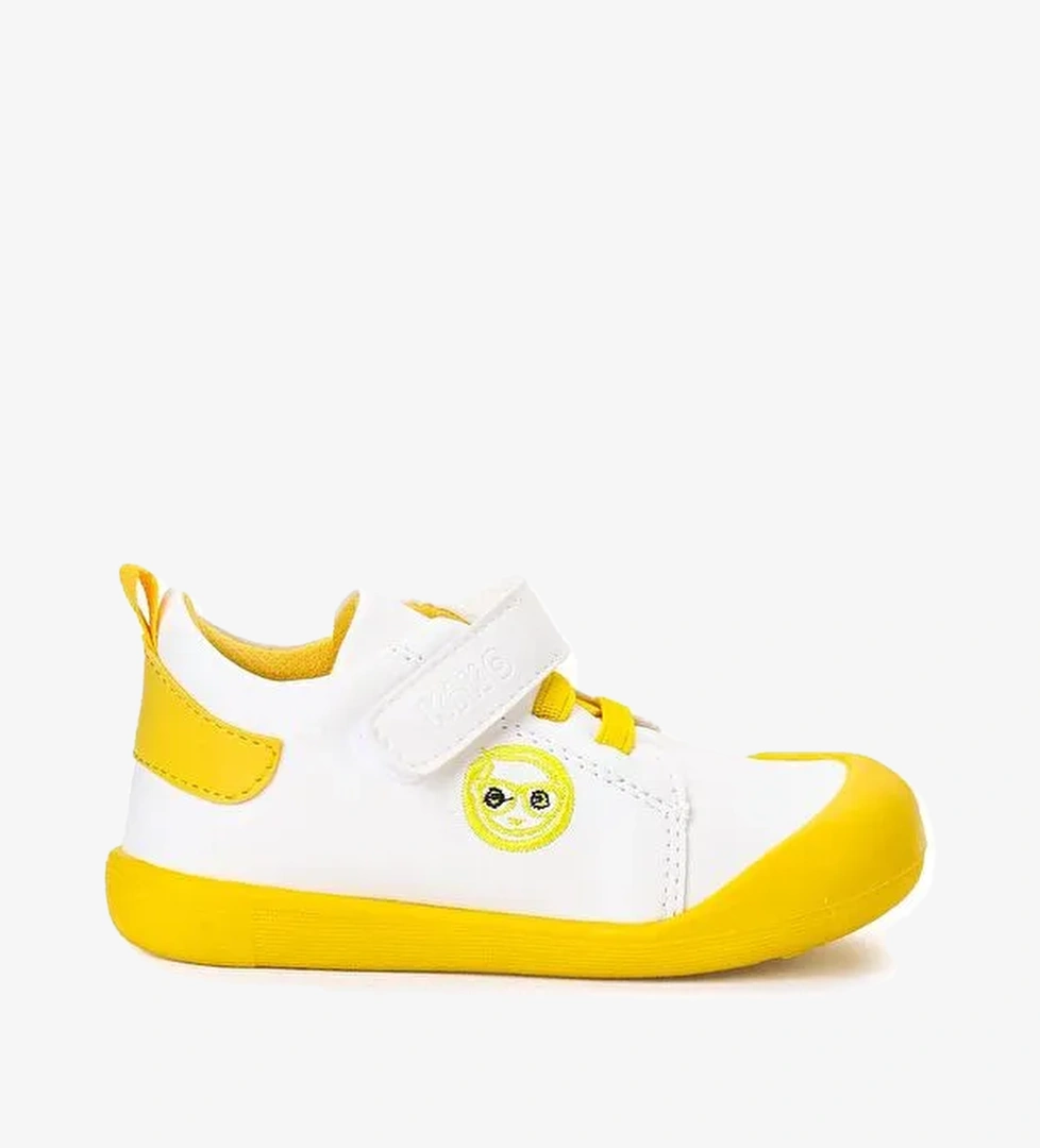 Smile Cırtlı Erkek Bebek İlk Adım Panduf Ayakkabı