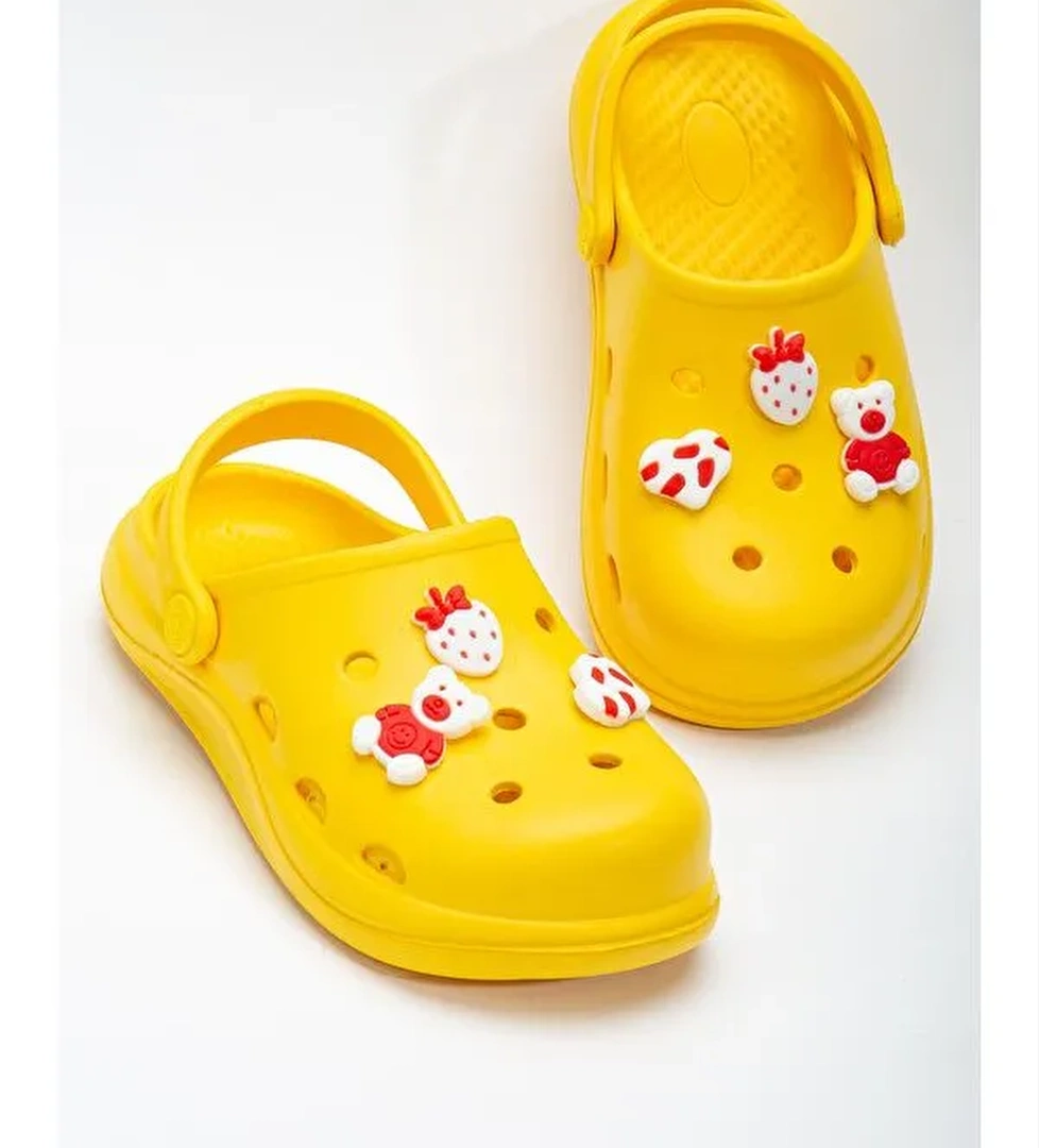 D303 Günlük Ortopedik Unisex Çocuk Terlik - Görsel 1