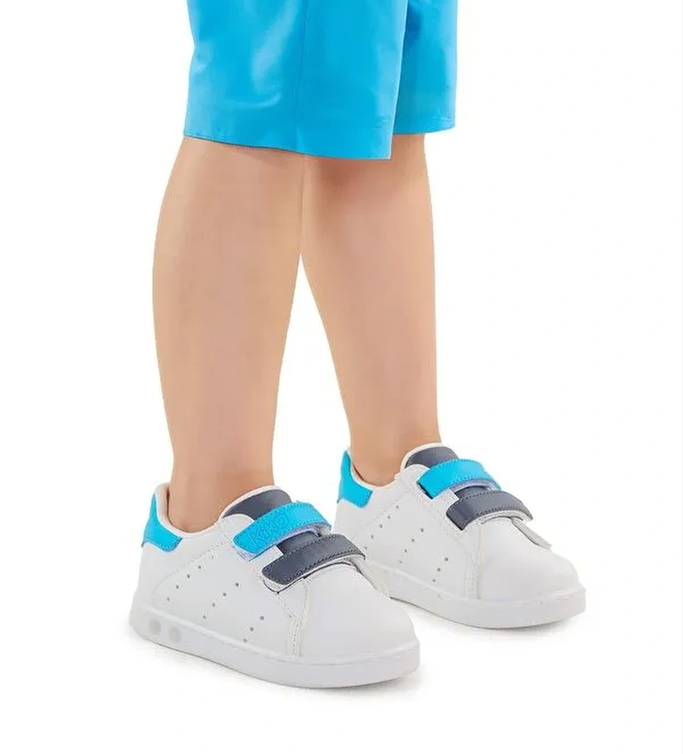 Royzo Cırtlı Işıklı Erkek Bebek Spor Ayakkabı