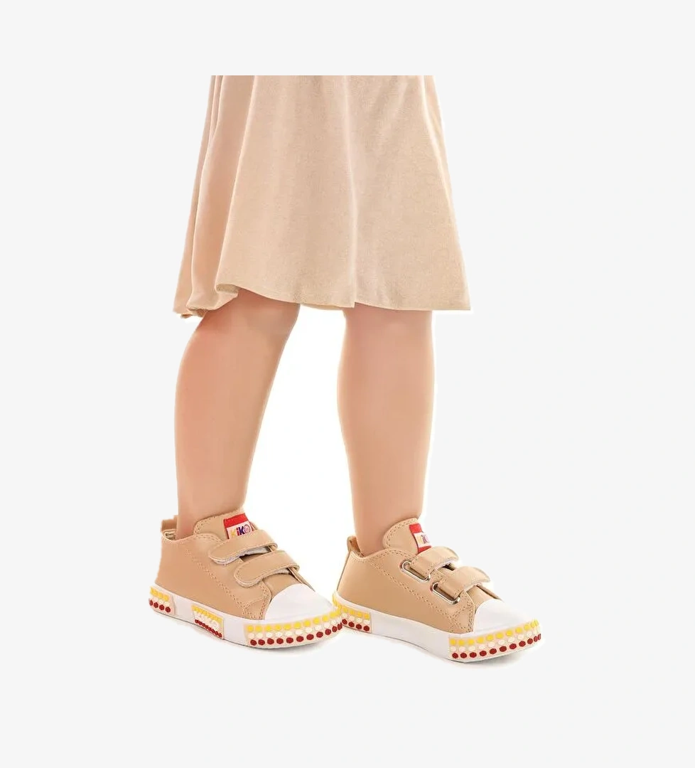 Kach Cırtlı Kız Çocuk Günlük Spor Ayakkabı - Görsel 1