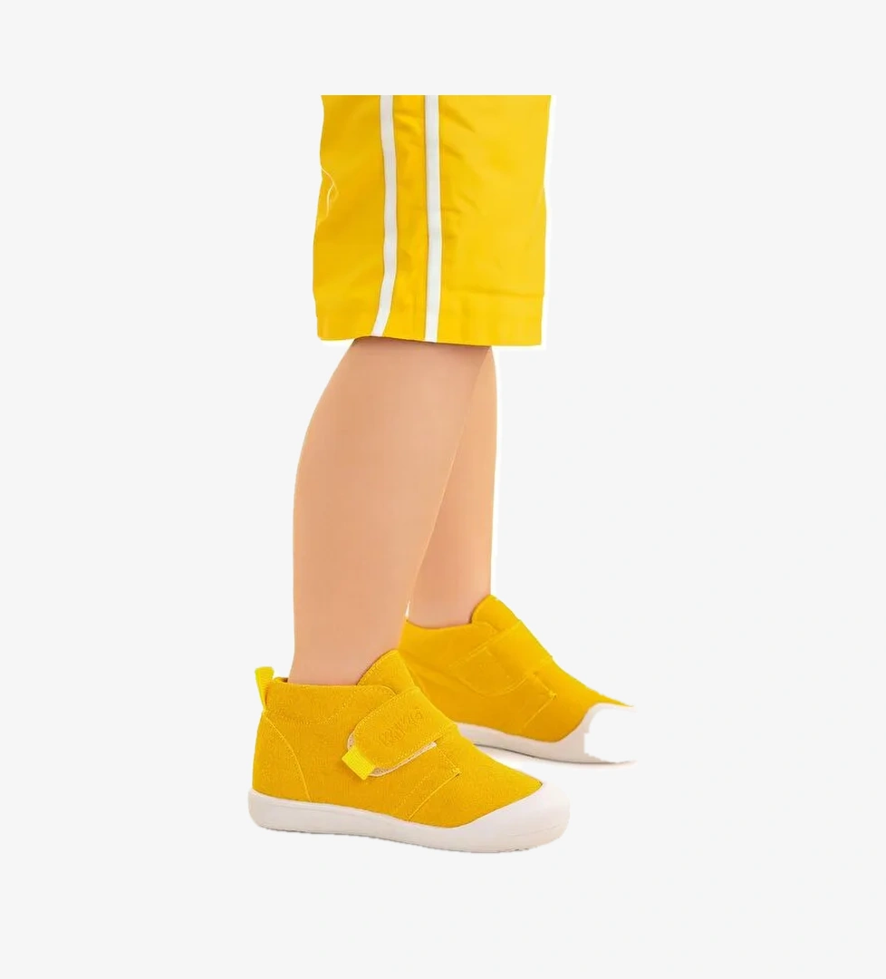 Winnie İlk Adım Cırtlı Erkek Bebek Günlük Bot Ayakkabı