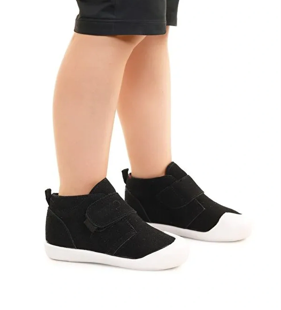 Winnie İlk Adım Cırtlı Erkek Bebek Günlük Bot Ayakkabı - Görsel 1