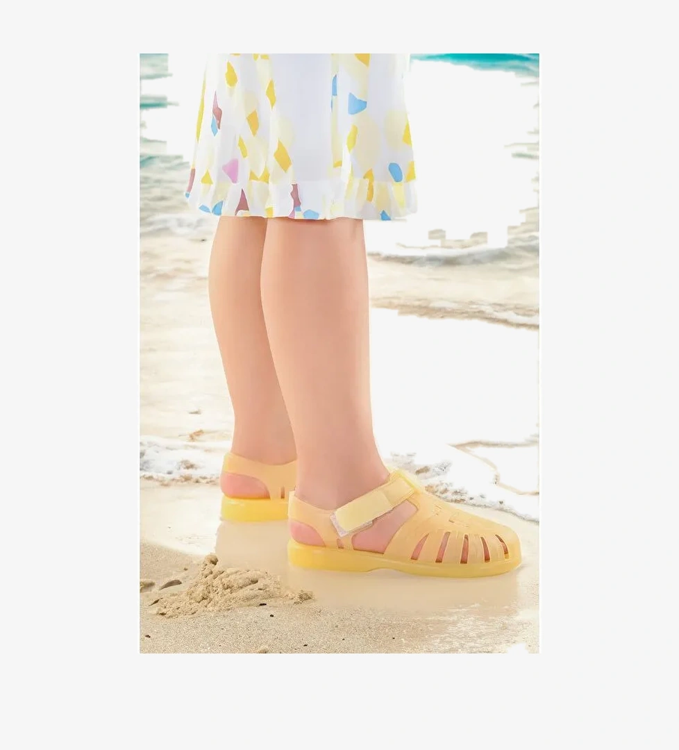 Fina Günlük Deniz Havuz Plaj Kız Çocuk Sandalet Ayakkabı - Görsel 1