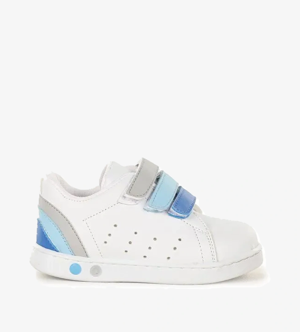 Lunce Cırtlı Işıklı Erkek Bebek Spor Ayakkabı - Görsel 1