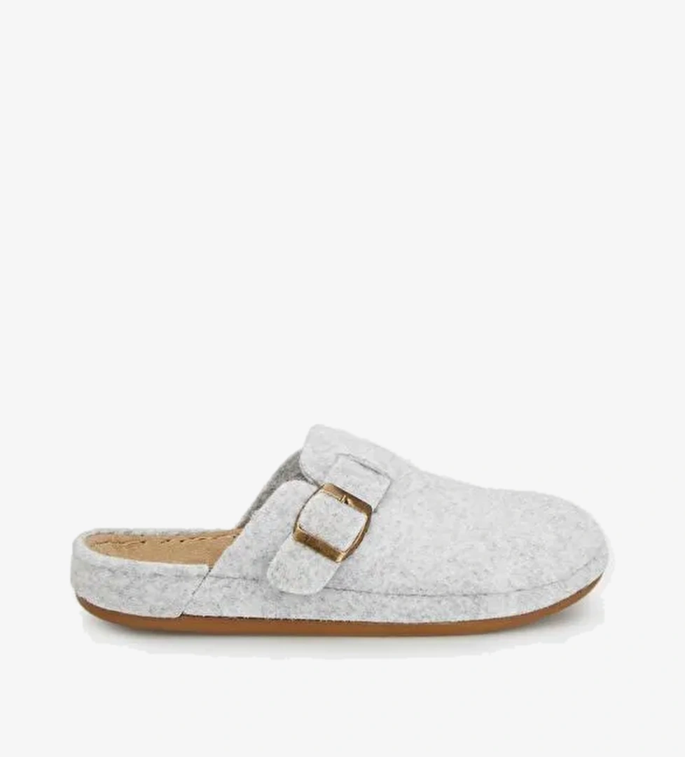 Kemerli Keçe Kışlık Ev Terlik 6711001