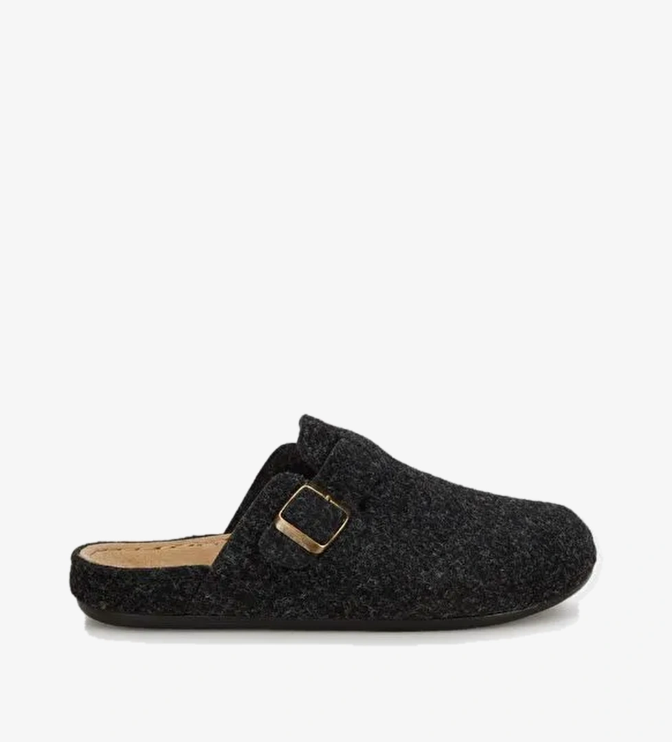 Kemerli Keçe Kışlık Ev Terlik 6711003