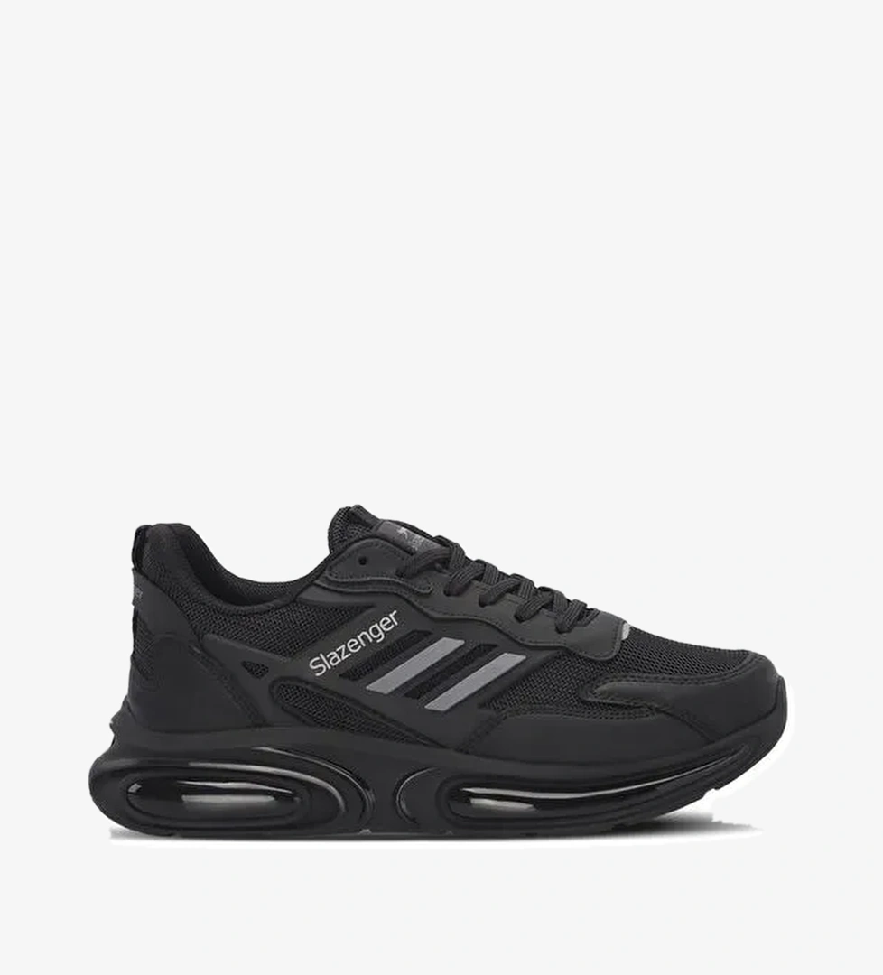 ZION Erkek Sneaker Ayakkabı Siyah / Koyu Gri - Görsel 1