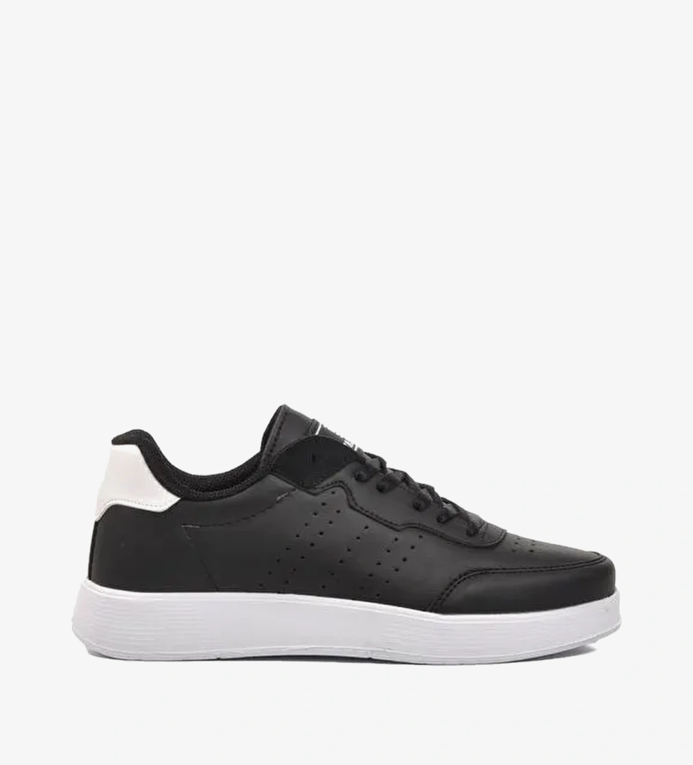 Siyah-Beyaz Bagcikli Unisex Sneaker 158