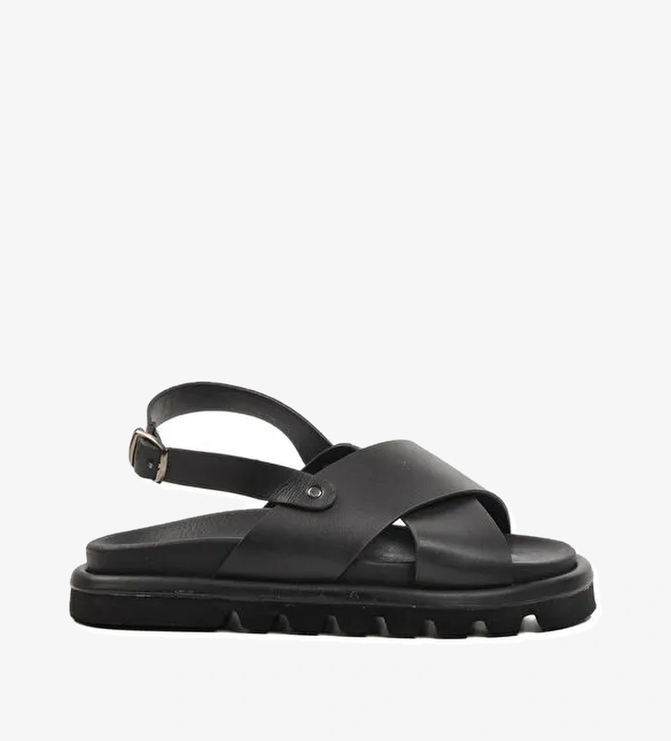 Siyah Kadın Sandalet 150