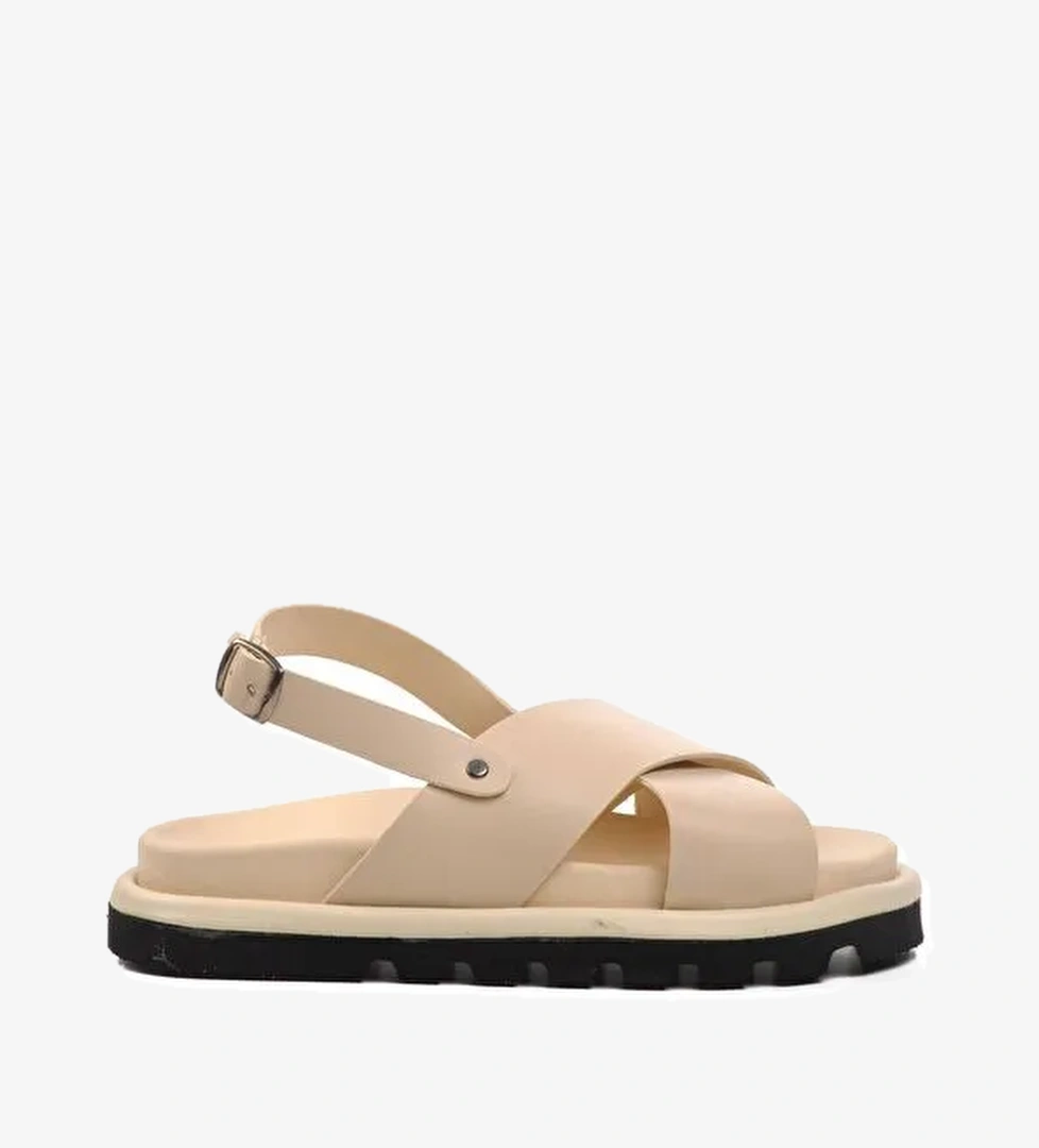 Bej Kadın Sandalet 150