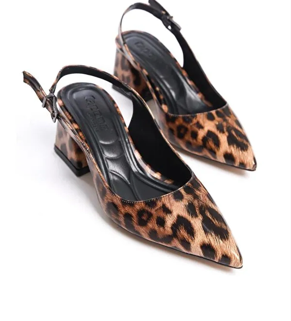 Yumuşak Pedli Taban Kadın Topuklu ayakkabı - Görsel 1