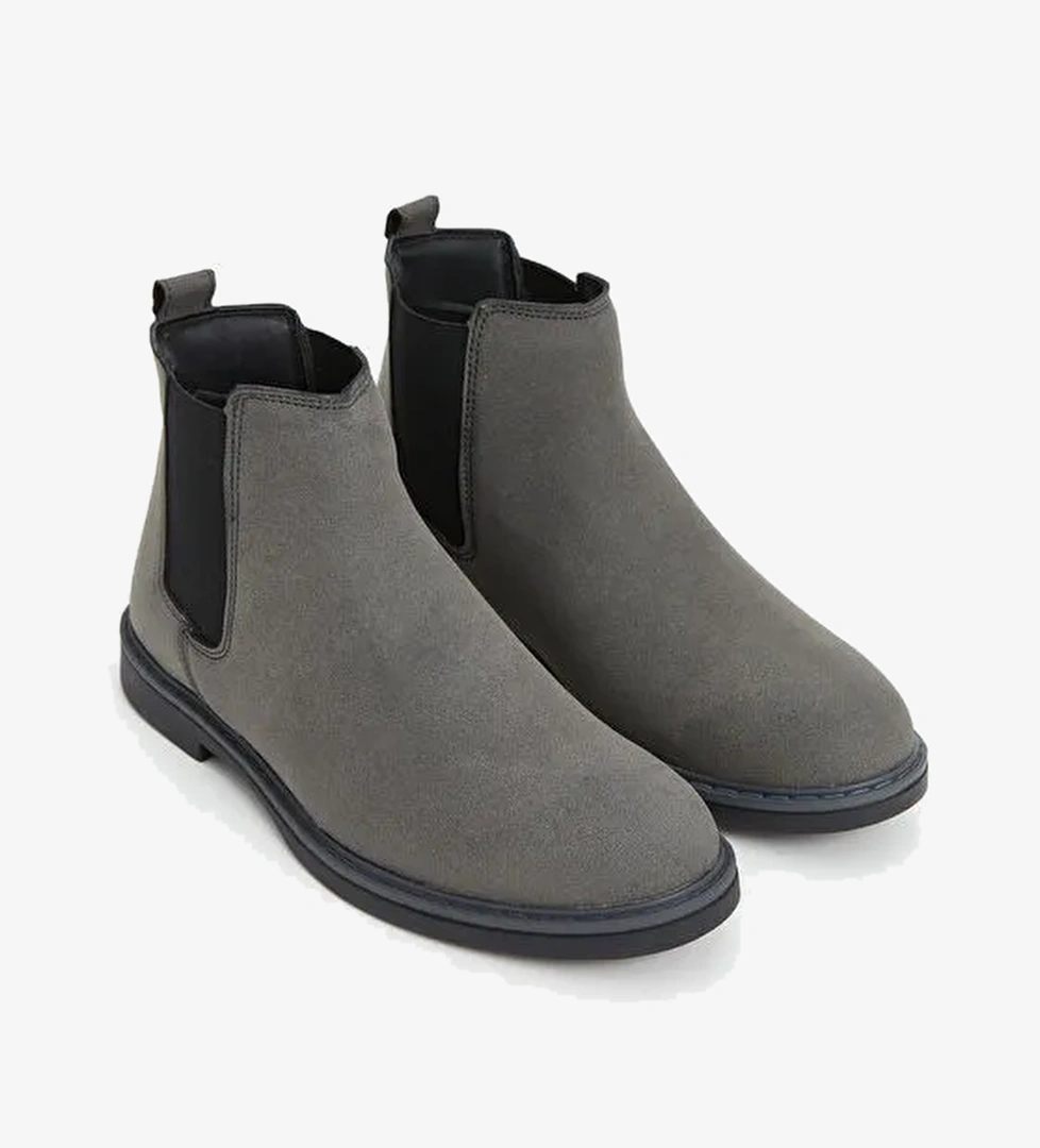 Süet Görünümlü Erkek Chelsea Bot - Görsel 1