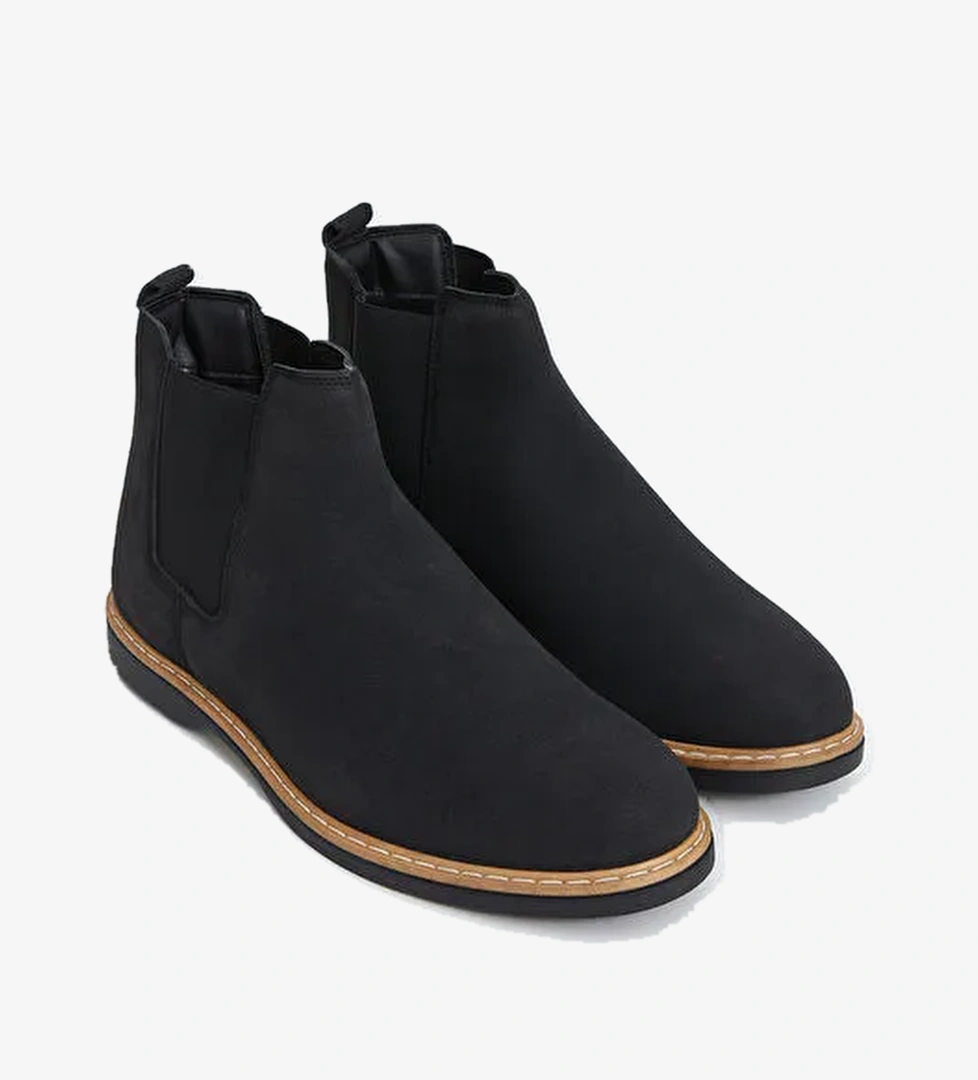 Süet Görünümlü Erkek Chelsea Bot