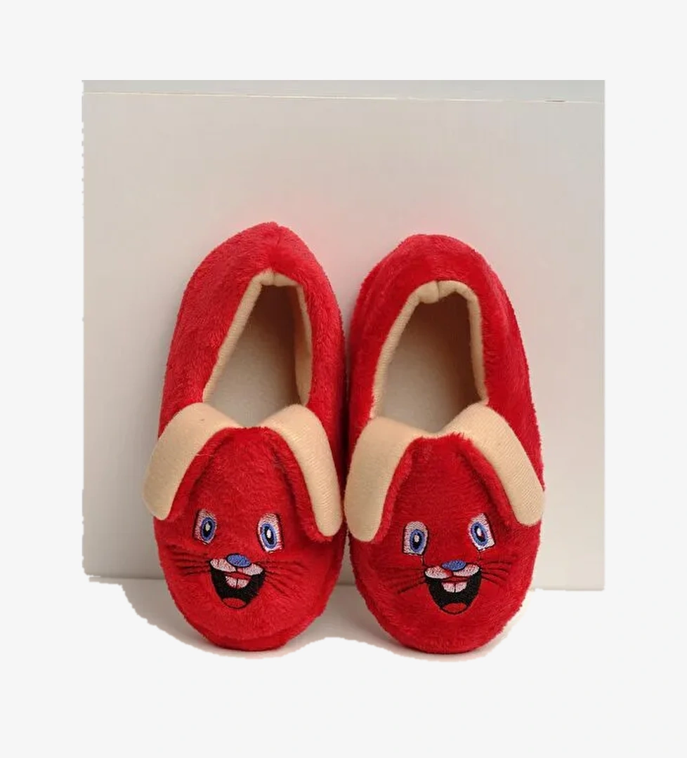Mino Kulakcıklı Kaydırmaz Kreş Ev Okul Ayakkabısı Unisex Bebek Çocuk Panduf