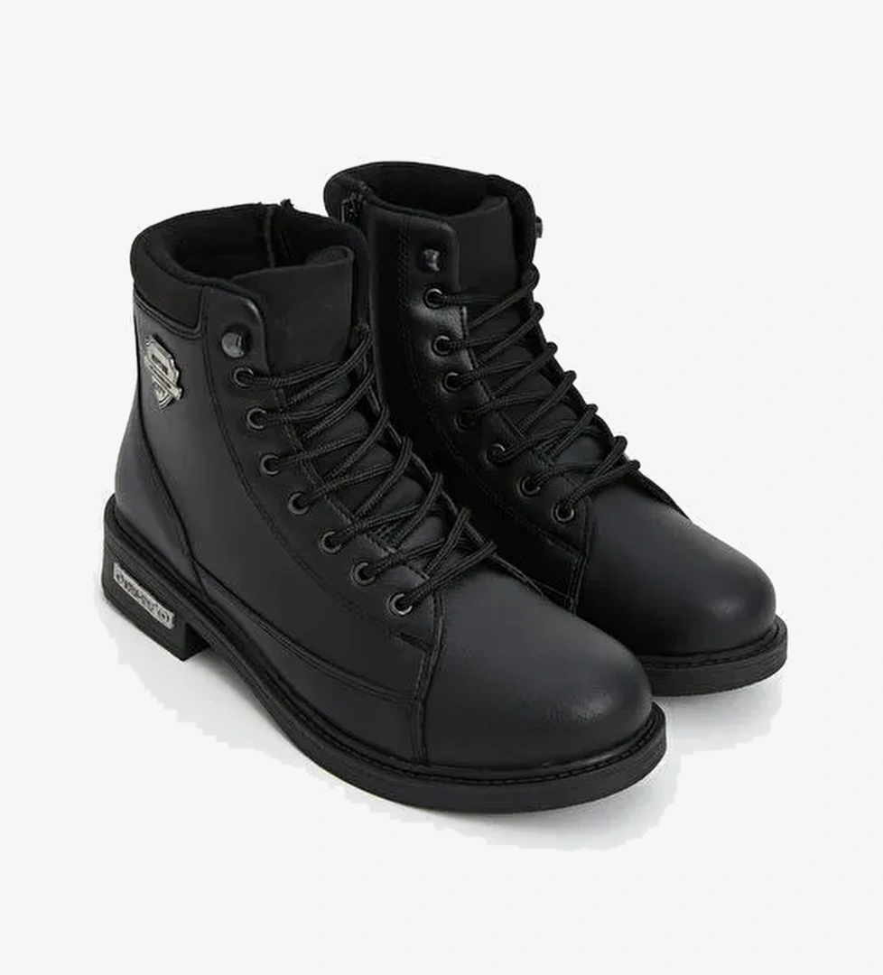 Lcw Steps Bağcıklı Deri Görünümlü Erkek Bot model görseli