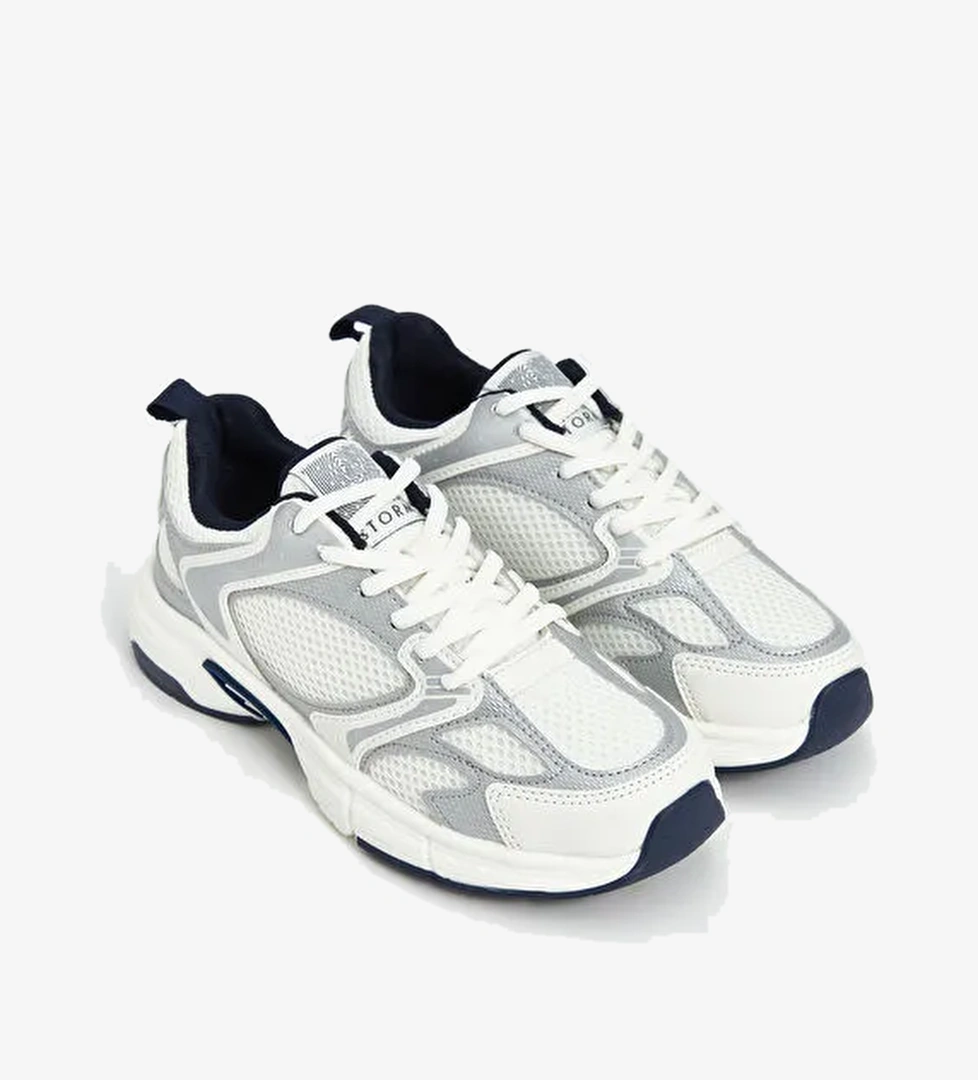 Bağcıklı Kadın Spor Ayakkabı - Görsel 1