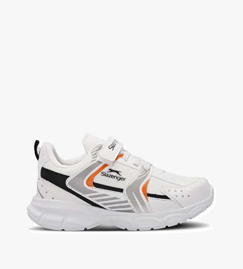 KENDALL Unisex Çocuk Cırt Cırtlı Beyaz / Turuncu Günlük Spor Ayakkabısı