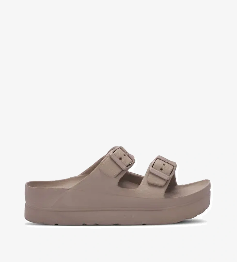 JAYNE Kadın Vizon Terlik - Görsel 1