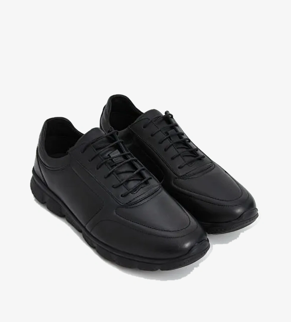 Lcw Steps Bağcıklı Deri Görünümlü Erkek Klasik Ayakkabı model görseli