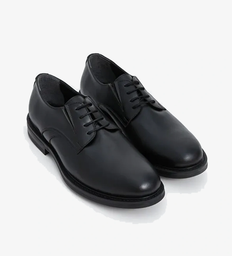 Deri Görünümlü Erkek Klasik Ayakkabı - Görsel 1