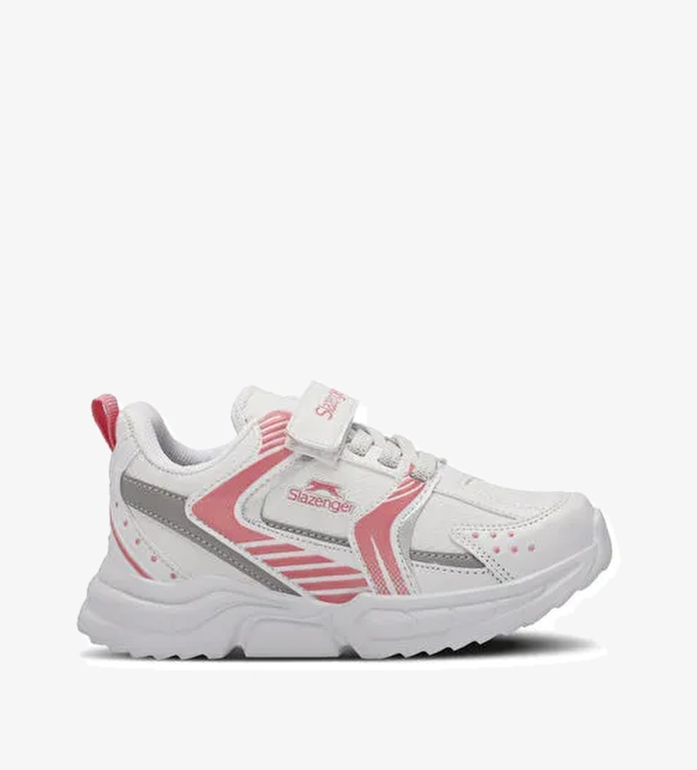 KENDALL Kız Çocuk Cırt Cırtlı Beyaz / Pembe Günlük Spor Ayakkabısı