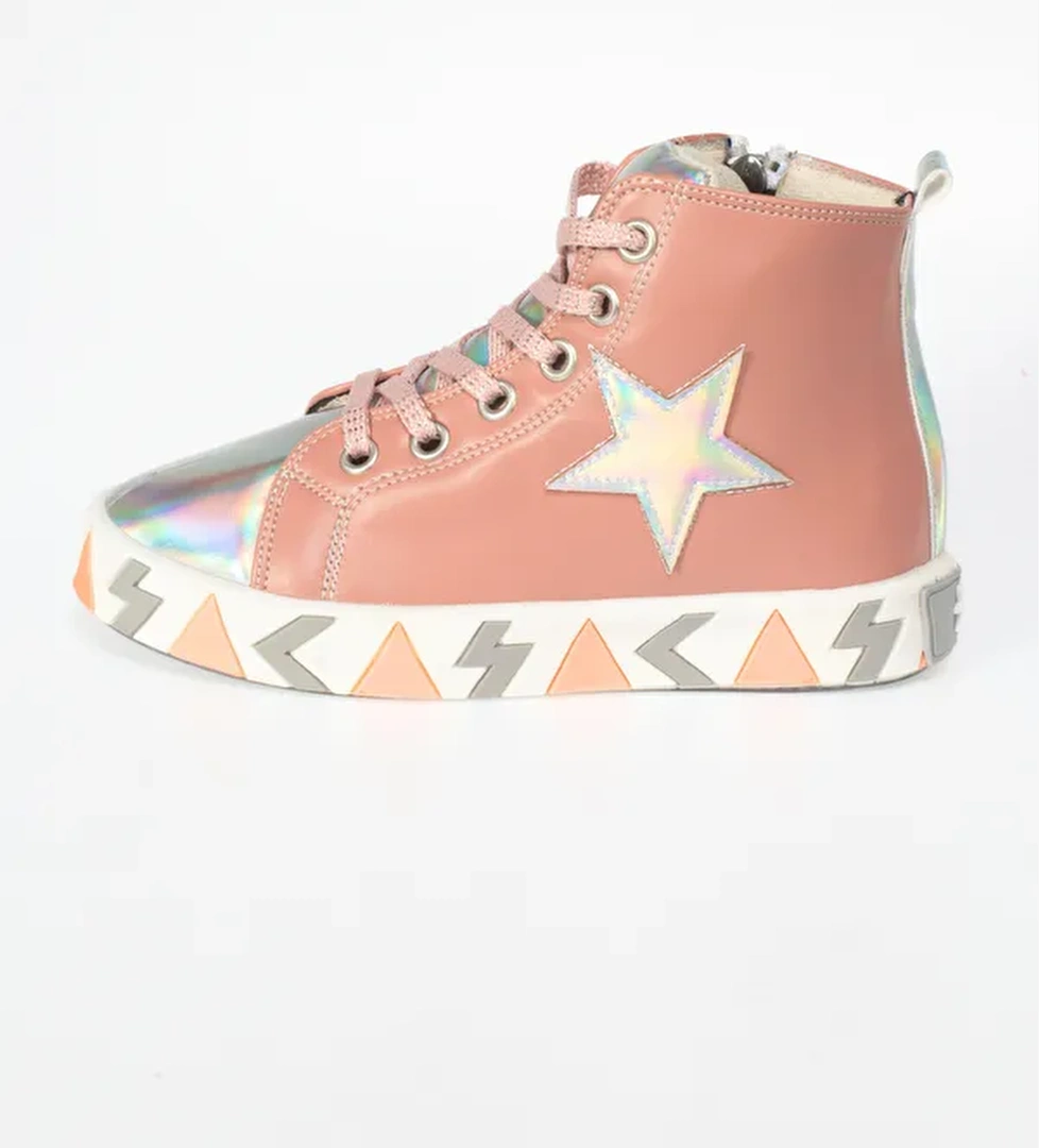 Star Shine Somon Kız Çocuk Sneakers - Görsel 1