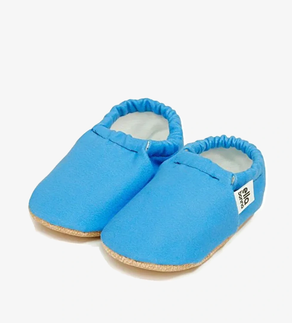 Desenli Bebek Patiği, Kaydırmaz Taban, Ev Kreş Ayakkabısı Panduf