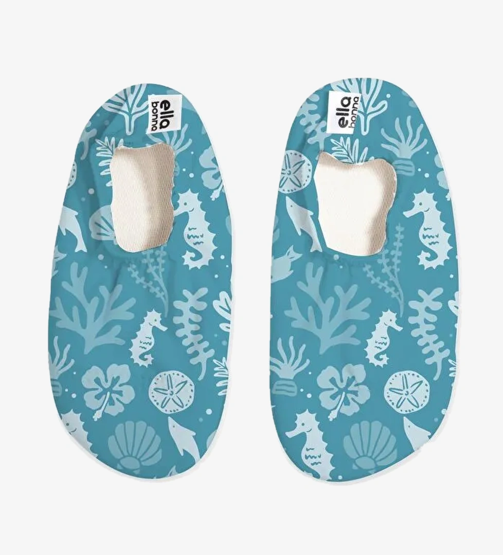 Bebek Çocuk Deniz Ayakkabısı, Kaydırmaz Taban, Unisex Havuz Patiği - Görsel 1