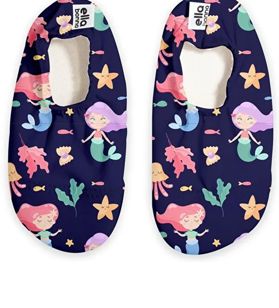 Bebek Çocuk Deniz Ayakkabısı, Kaydırmaz Taban, Unisex Havuz Patiği - Görsel 1