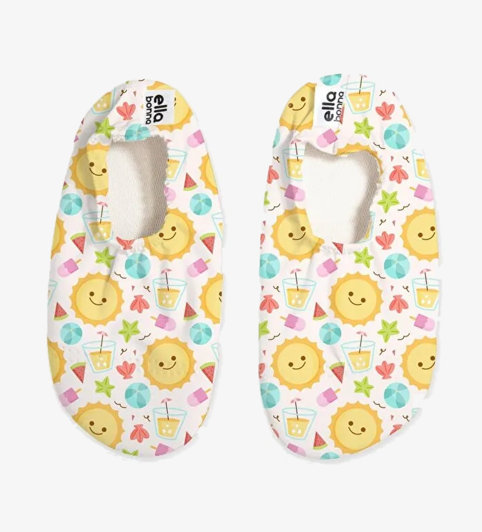 Bebek Çocuk Deniz Ayakkabısı, Kaydırmaz Taban, Unisex Havuz Patiği