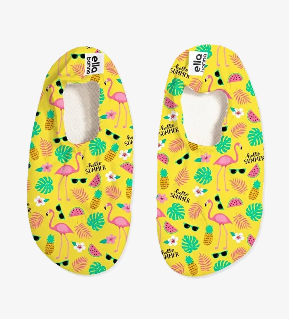 Bebek Çocuk Deniz Ayakkabısı, Kaydırmaz Taban, Unisex Havuz Patiği - Görsel 1