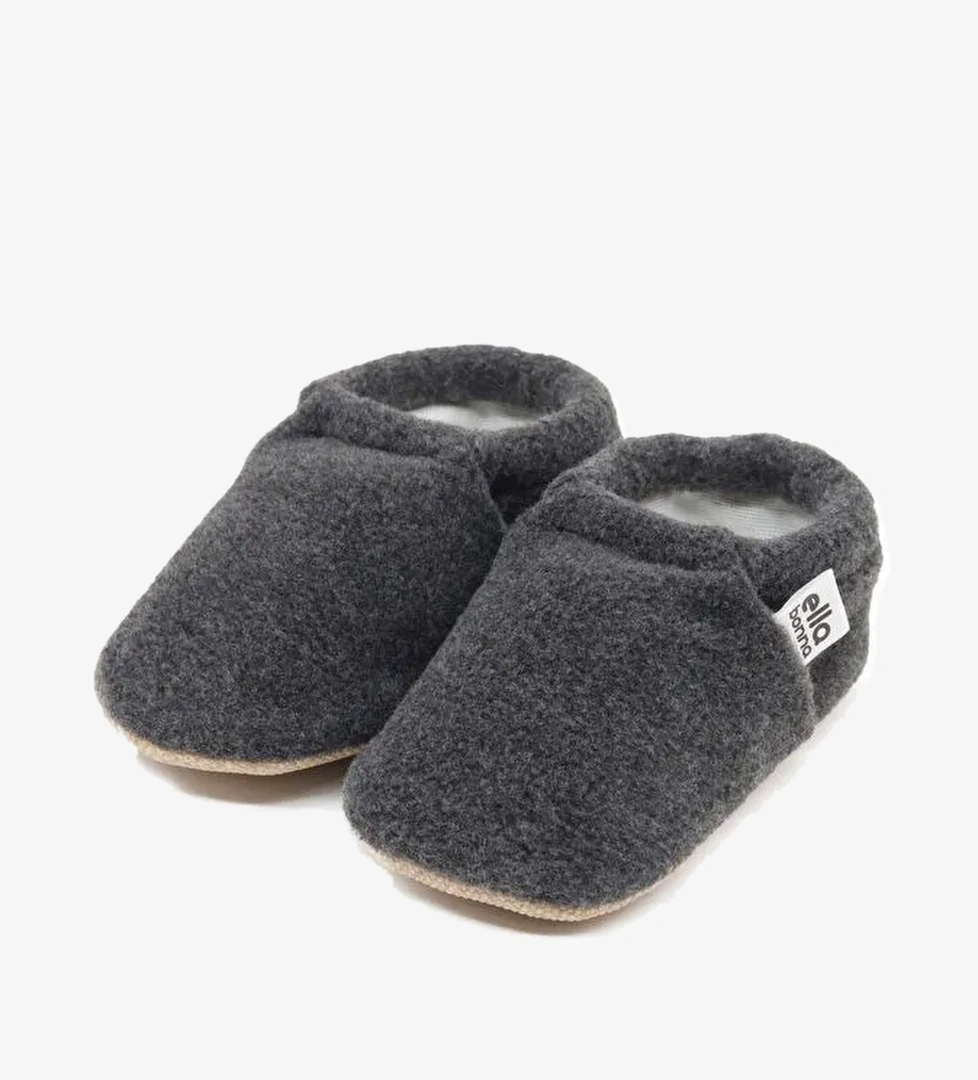 Polar Bebek Pandufu Ev Patiği, Kaydırmaz Taban, Organik Pamuk Astar Kreş Ayakkabısı