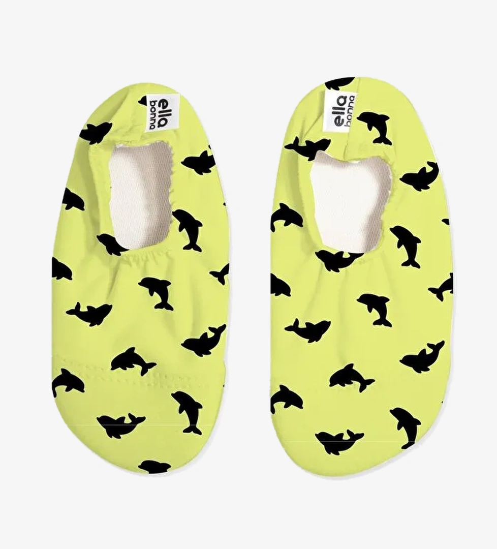 Bebek Çocuk Deniz Ayakkabısı, Kaydırmaz Taban, Unisex Havuz Patiği