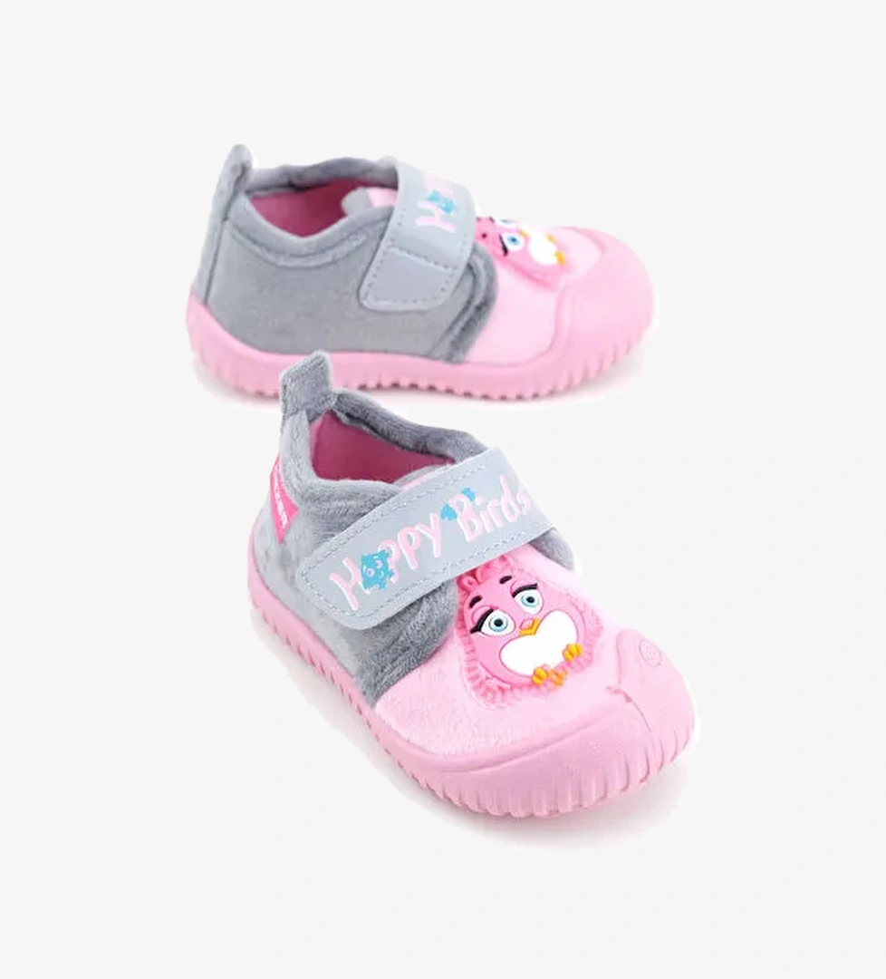 Gezer 03368 Kız Çocuk Günlük Cırtlı Panduf Kreş Ayakkabı model görseli