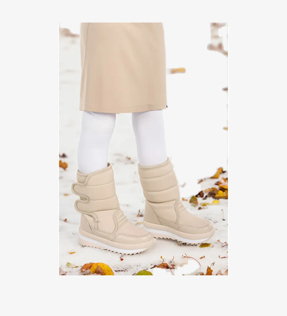 Riko Cırtlı Termo Taban Kız Çocuk Kar Botu