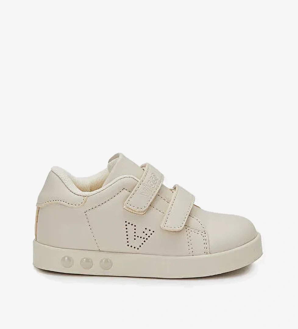 Oyo Işıklı Unisex Bebek Bej Sneaker - Görsel 1