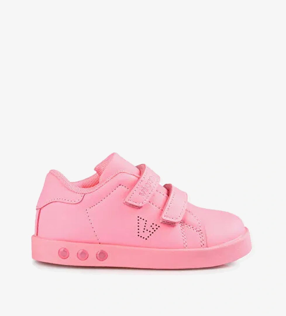 Oyo Işıklı Kız Bebek Pembe Sneaker - Görsel 1
