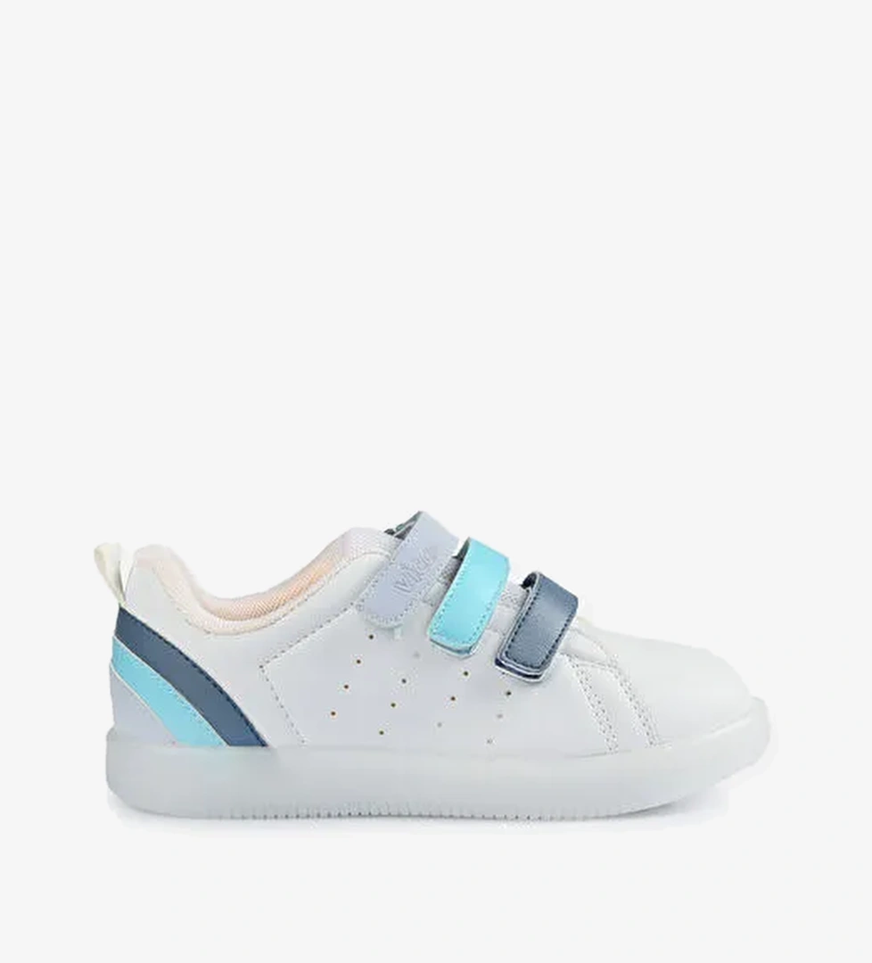 Vicco Sun Işıklı Erkek Çocuk Beyaz/Mavi Sneaker model görseli
