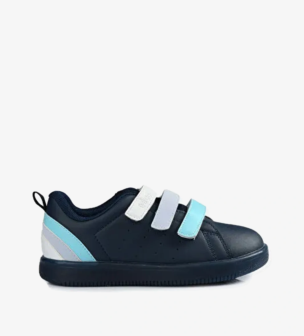 Sun Işıklı Erkek Çocuk Lacivert Sneaker - Görsel 1