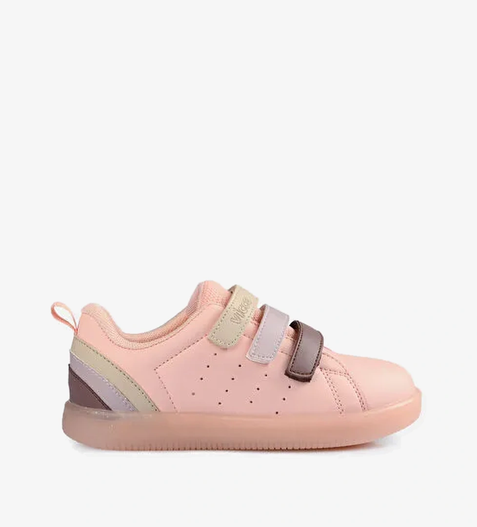 Vicco Sun Işıklı Kız Çocuk Pudra Sneaker model görseli
