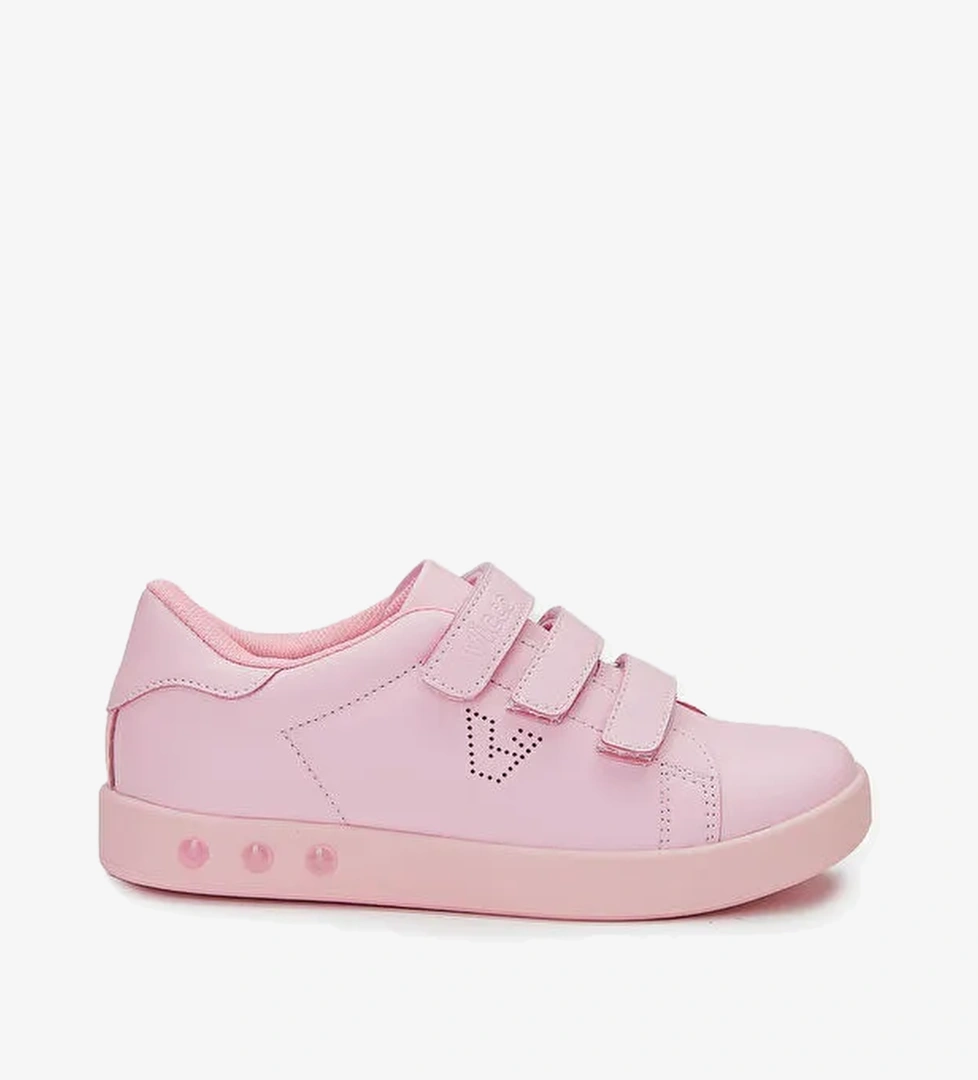 Oyo Işıklı Kız Çocuk Pembe Sneaker - Görsel 1