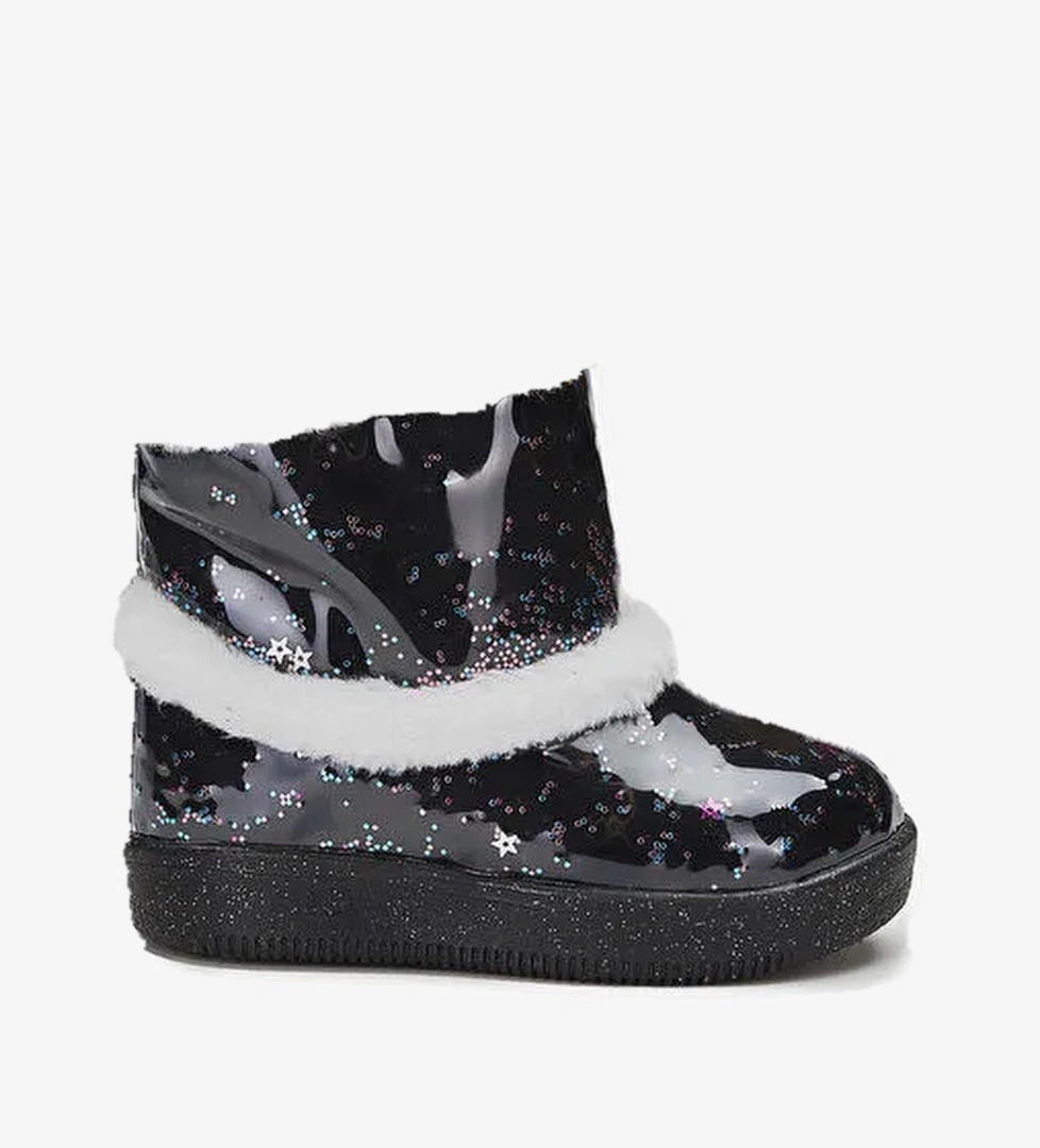 Comet Işıklı Kız Okul Öncesi Siyah Bot