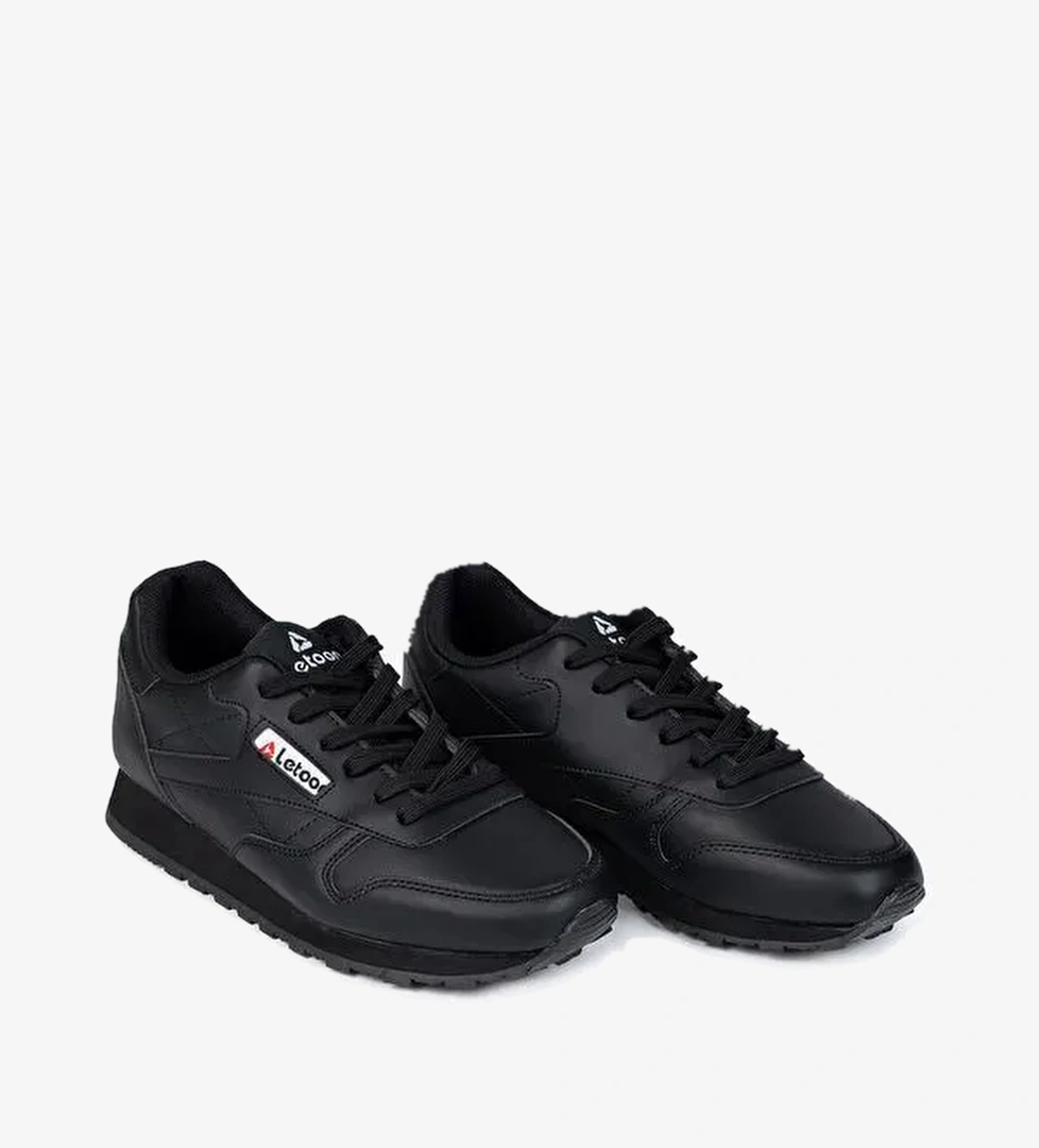 Yuvarlak Burunlu Bağcıklı Erkek Spor Ayakkabı - Görsel 1