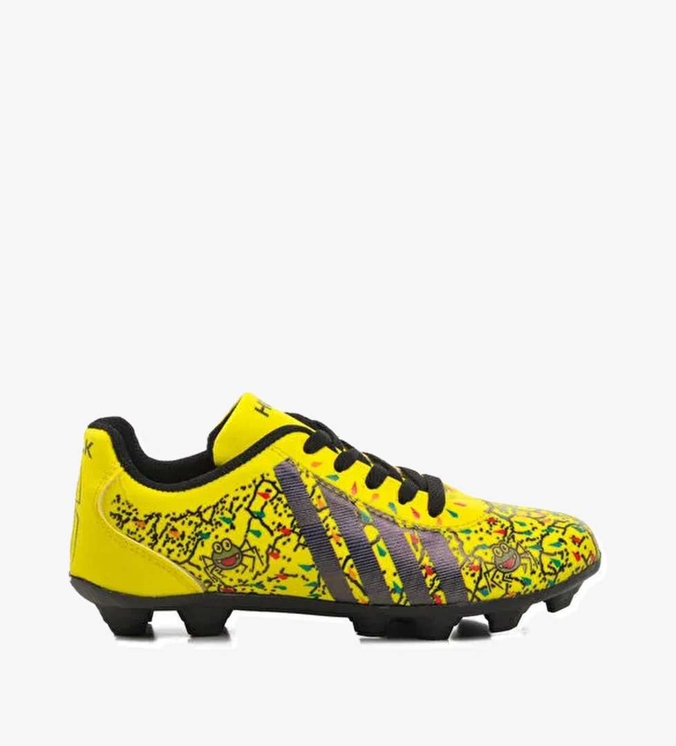 Örümcek Desenli Sarı Çocuk Krampon