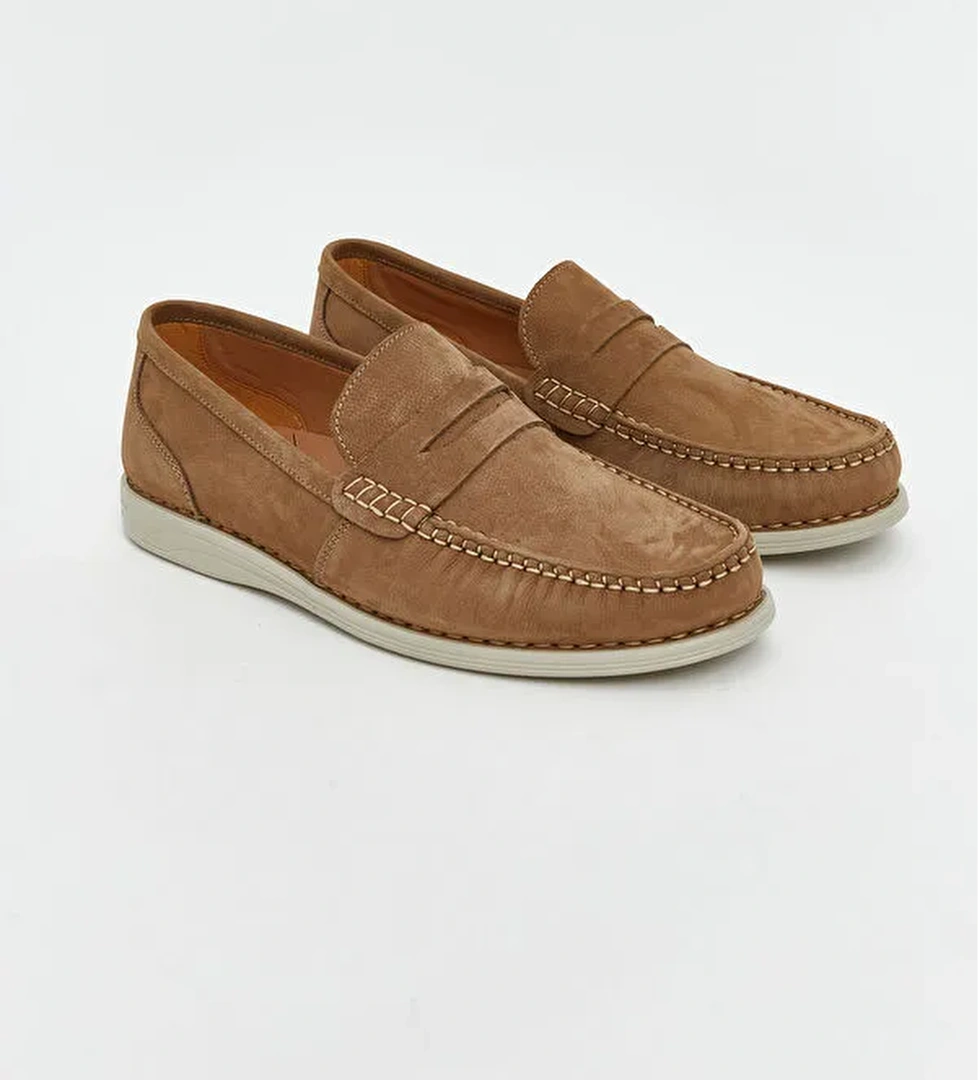 Lcw Steps Süet Erkek Loafer Ayakkabı model görseli