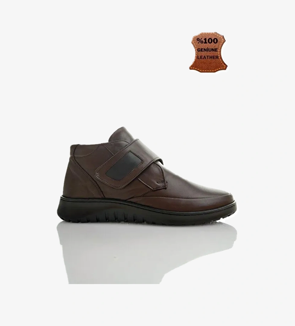 MEDİCALLY Ortopedik Taban Topuk Dikeni Hakiki Deri Kadın Bot