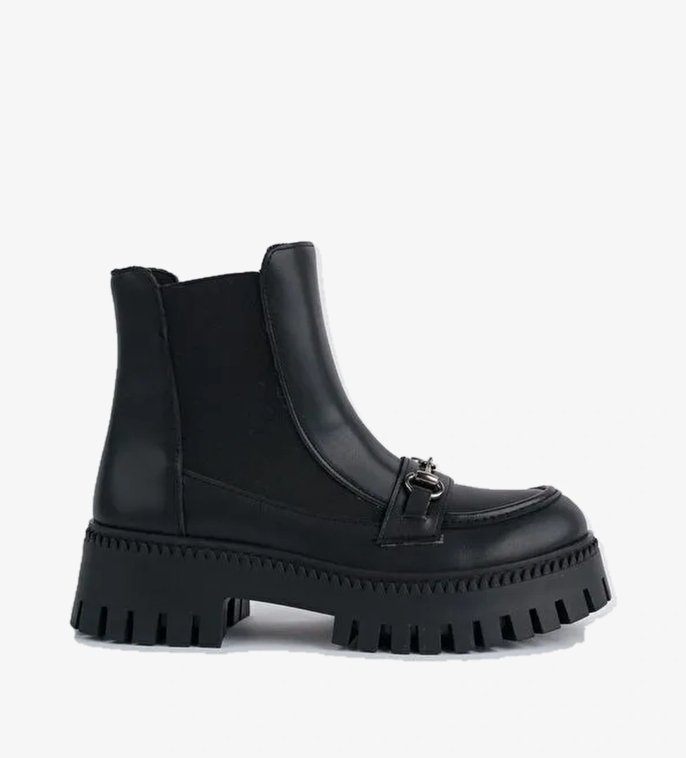 VESPER Tokalı Kalın Taban Kadın Chelsea Bot