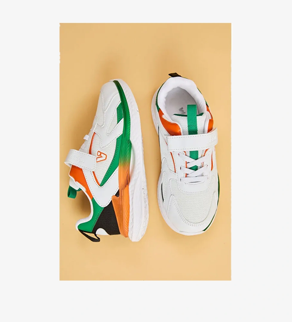 Vicco Vicco Hafif Ayakkabı Günlük Erkek Çocuk Massa Okul Öncesi Beyaz/siyah Sneaker model görseli