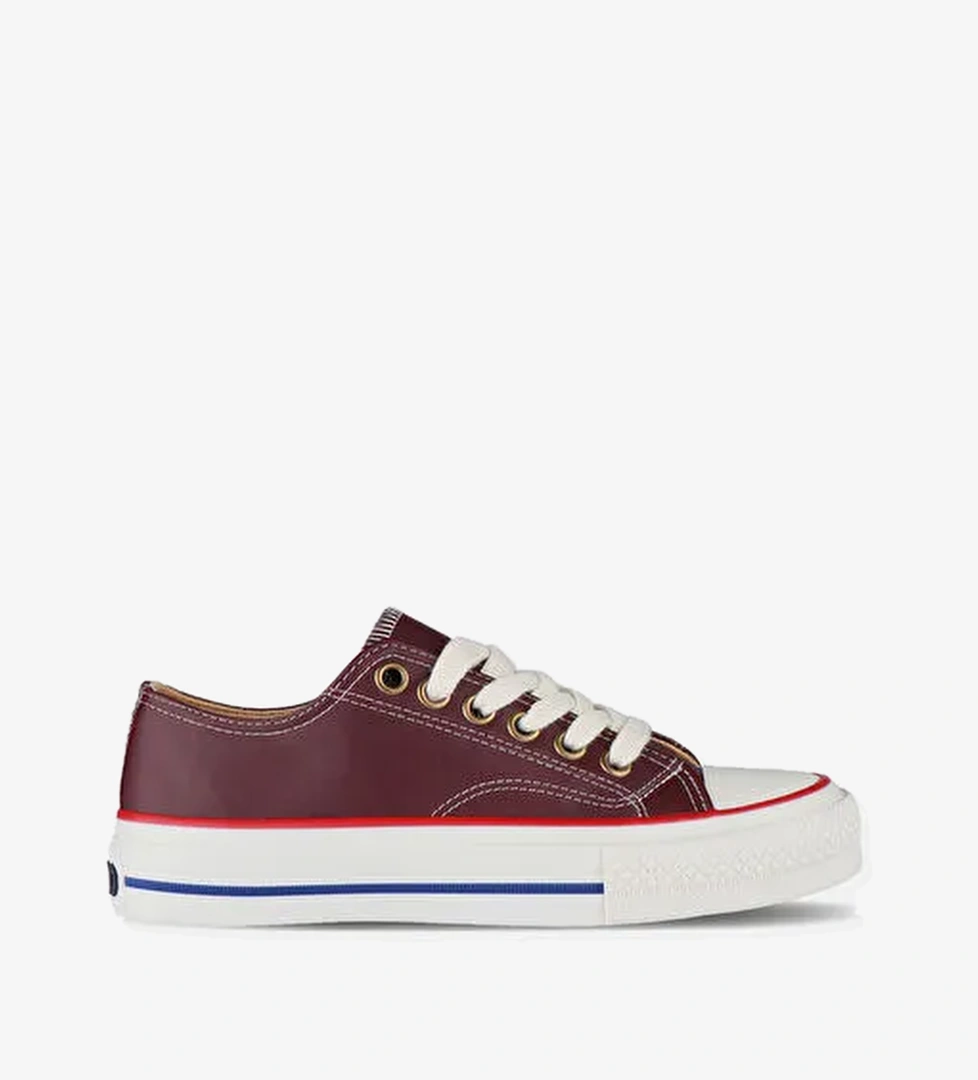 Vicco Navar Basic Unisex Genç Bordo Sneaker model görseli
